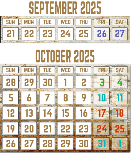 2025 Calendar