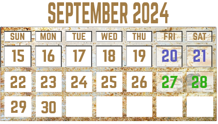 September Calendar