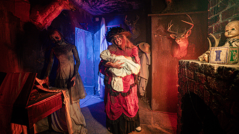 Motherly love at Haunted Hollow